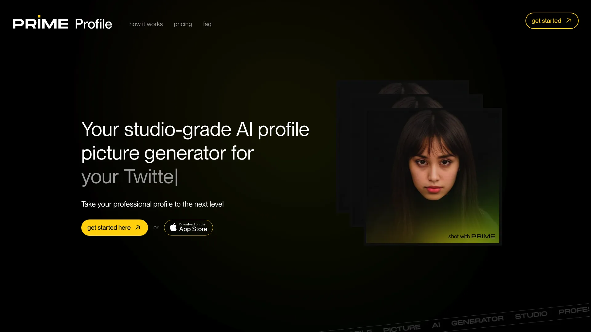 Prime Profile screenshot