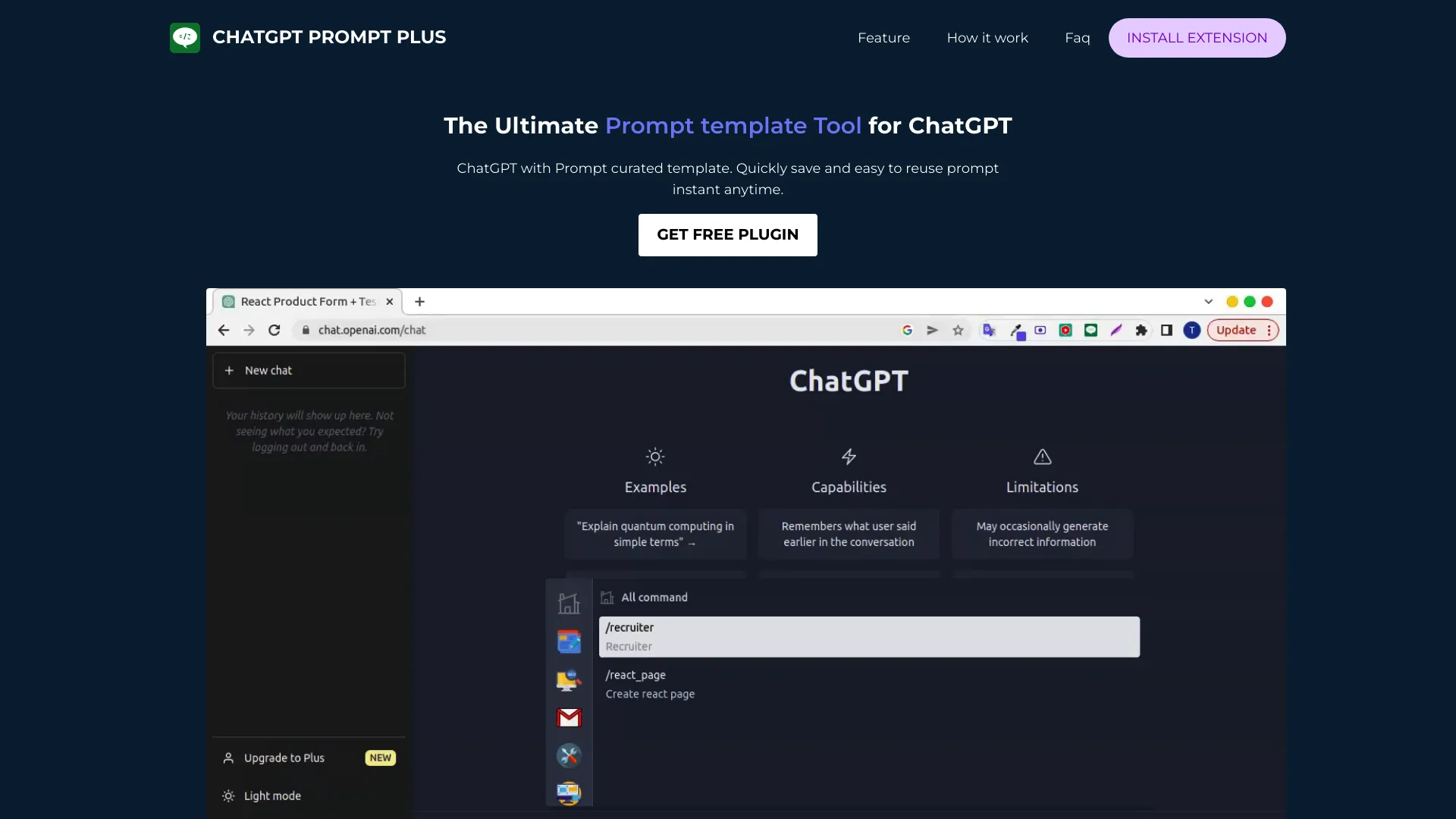 Promptplus screenshot