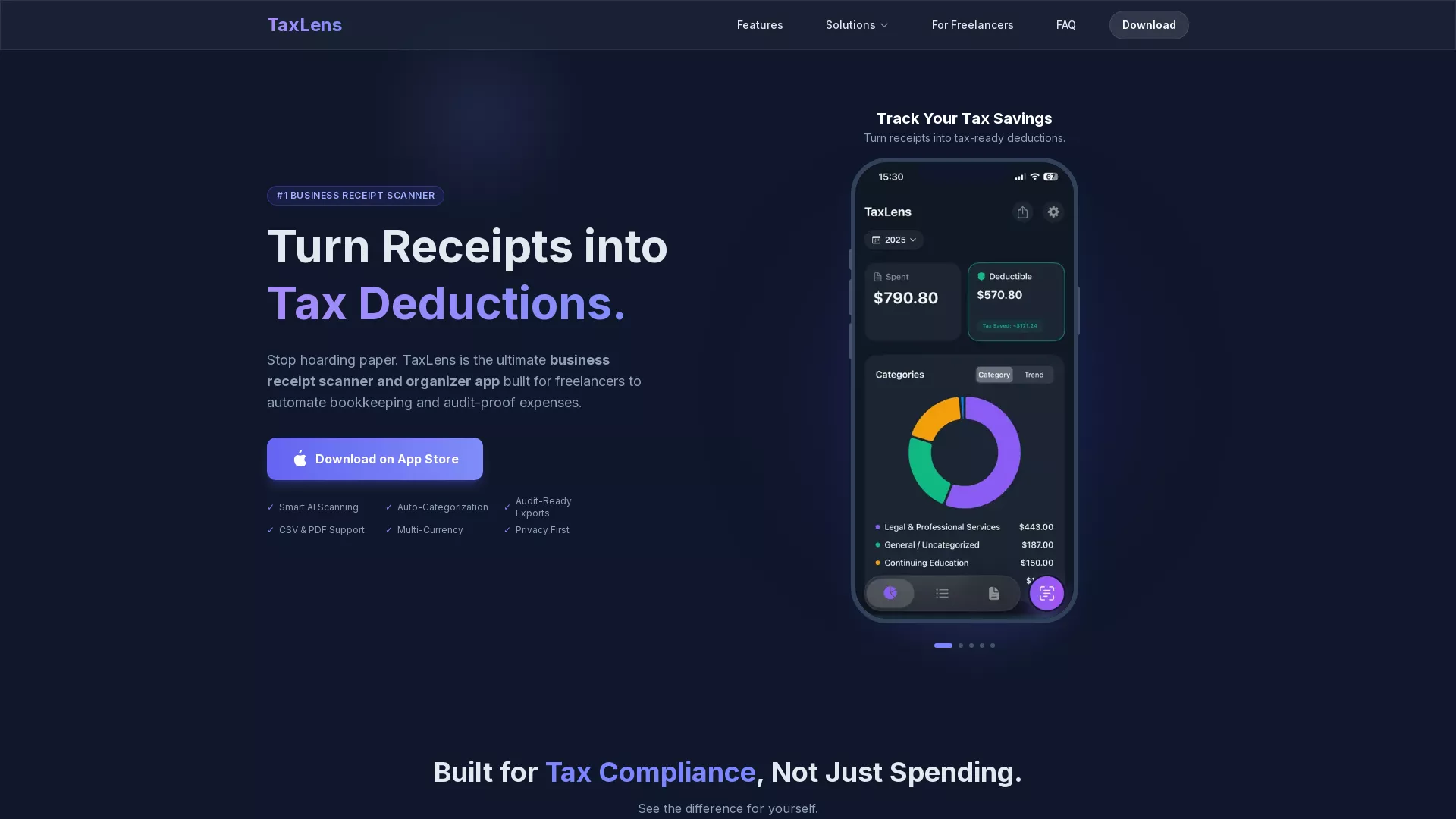 TaxLens screenshot