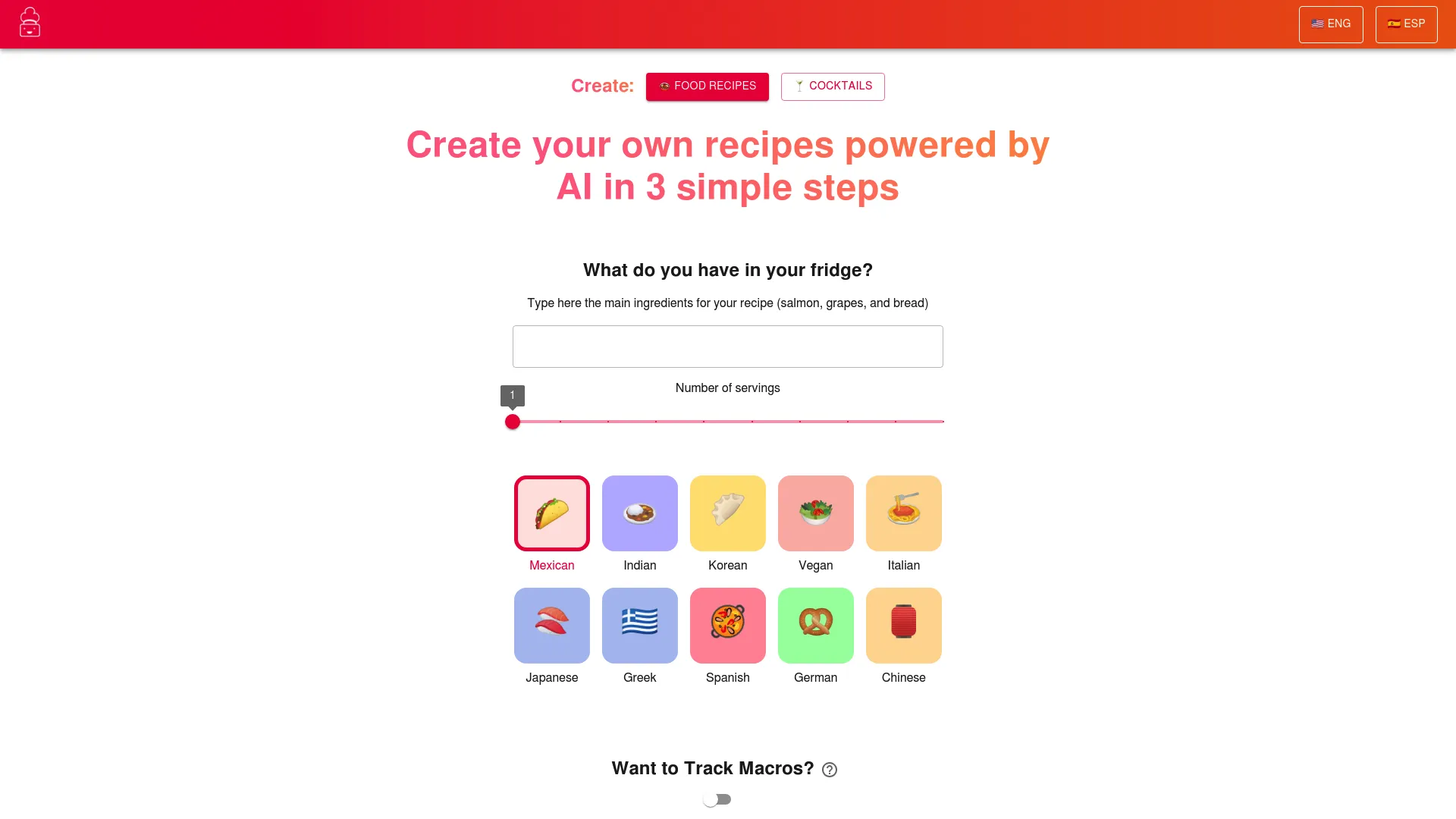AI Foodie screenshot