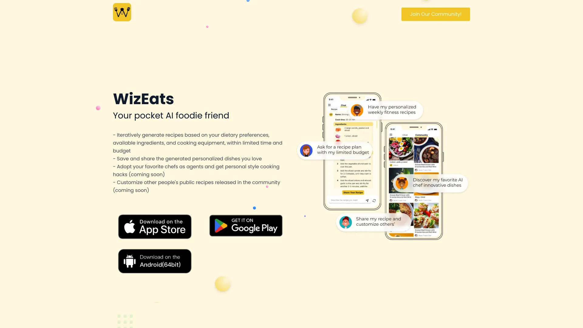 WizEats screenshot