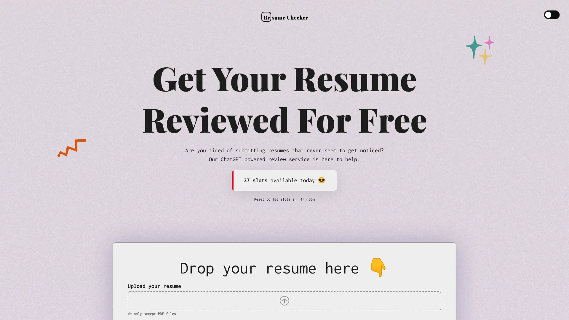AIResume Checker screenshot