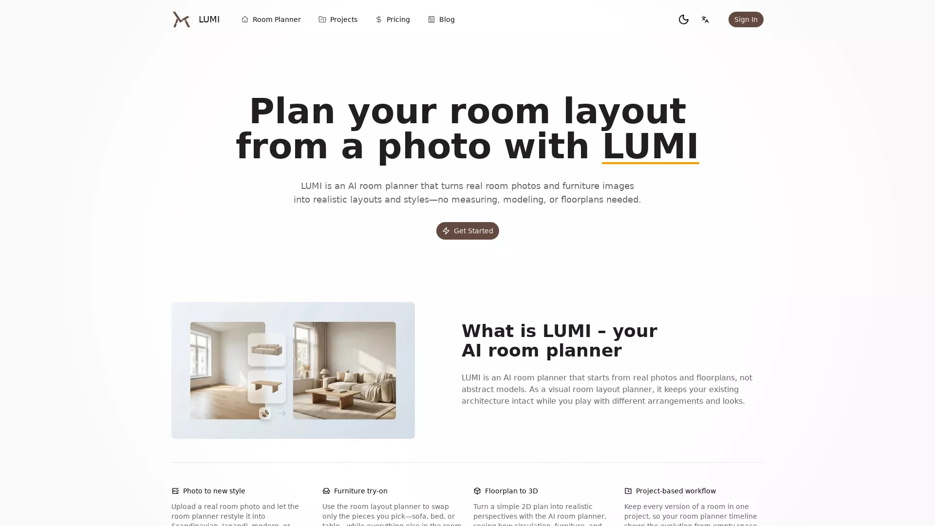 LUMI screenshot