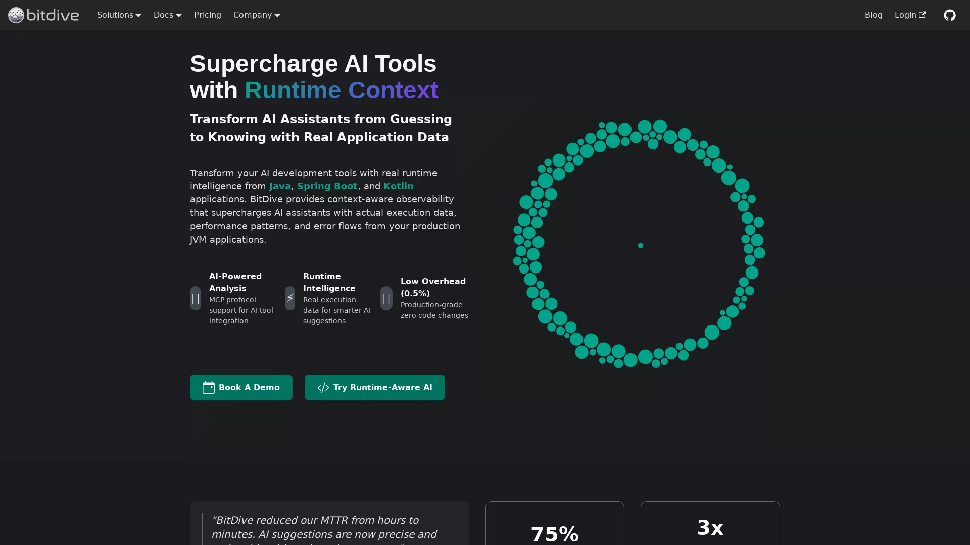 BitDive screenshot