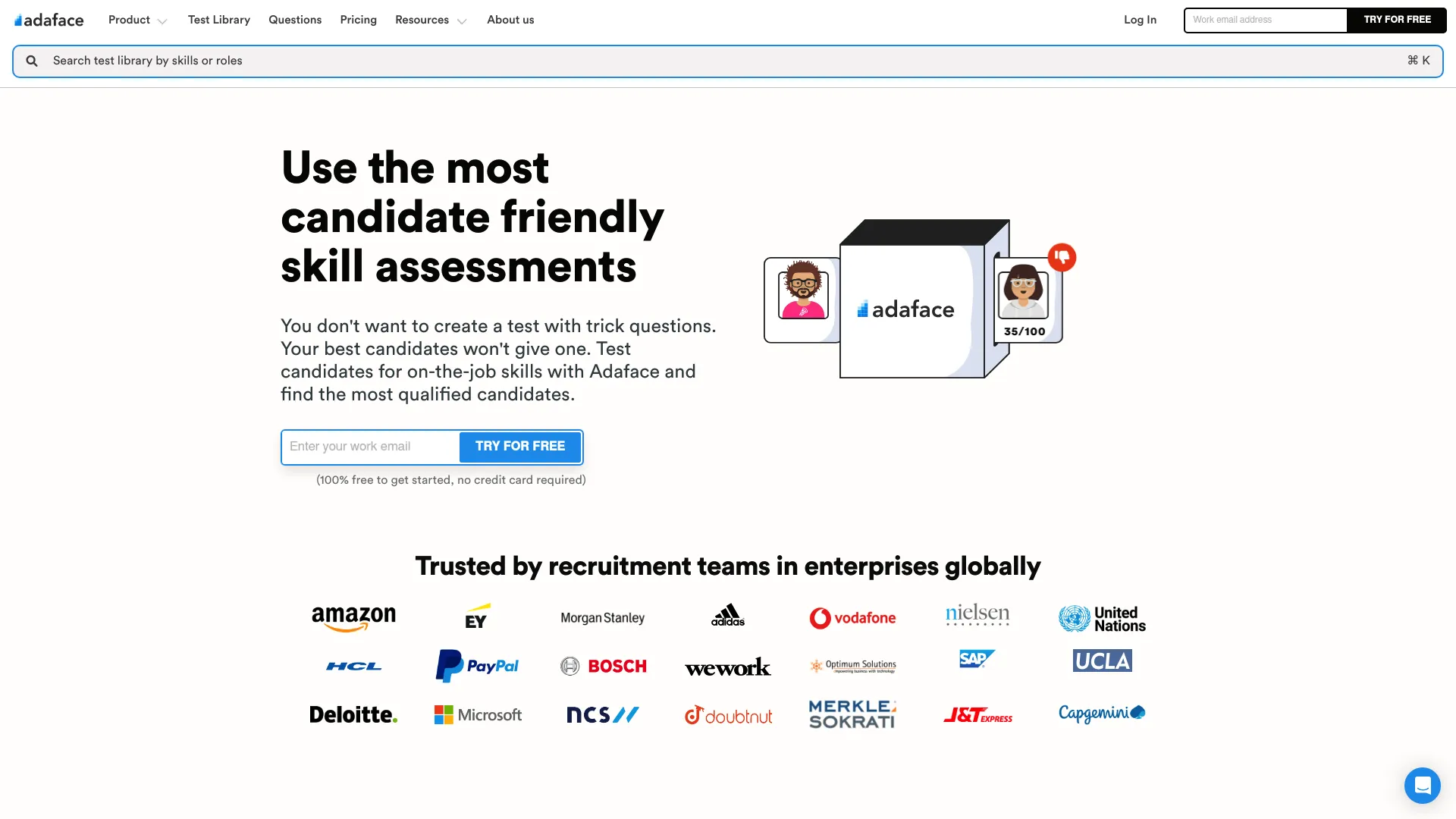 Adaface screenshot