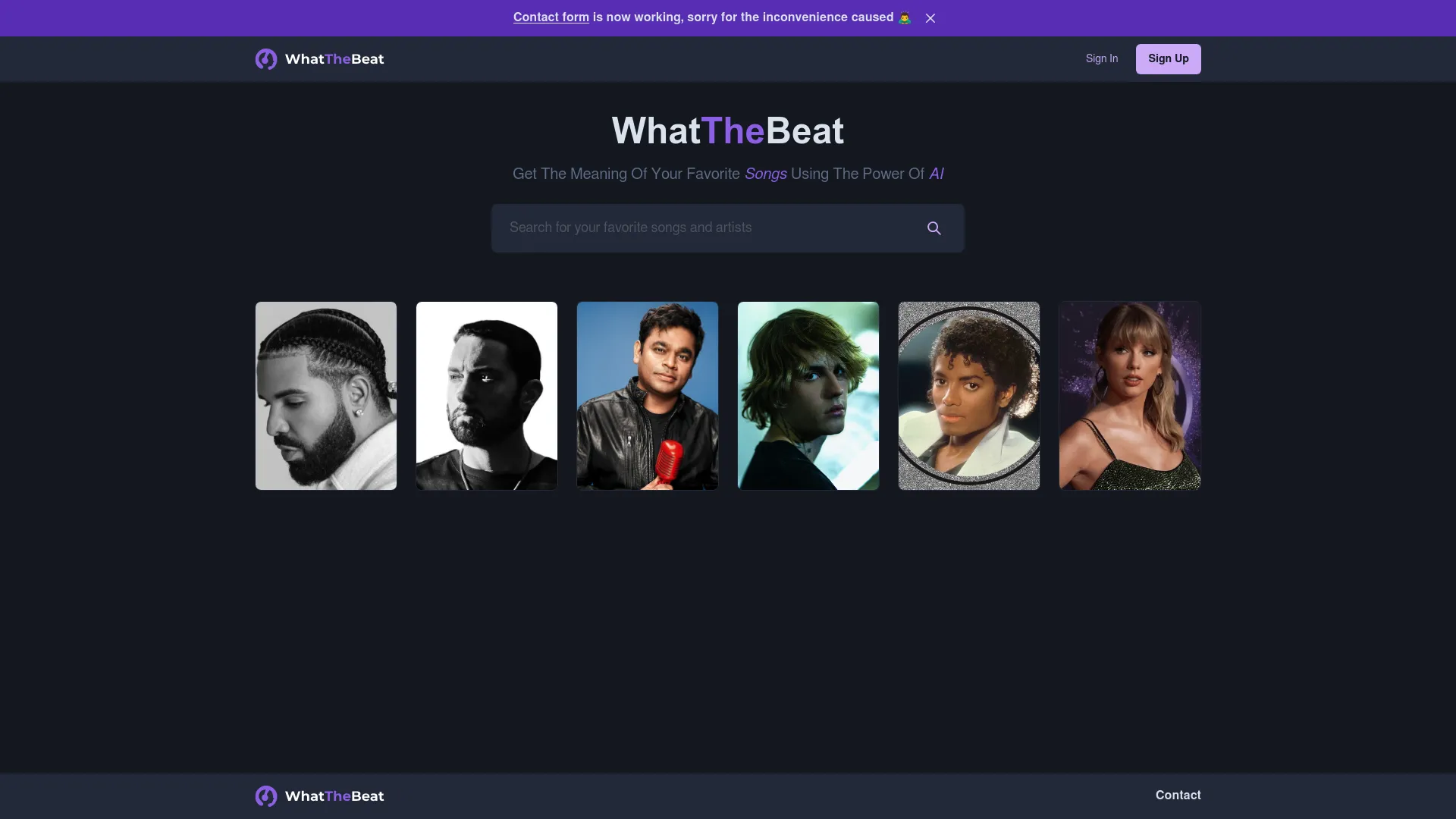 WhatTheBeat screenshot
