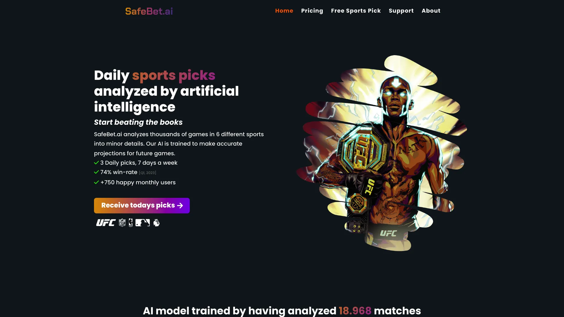 SafeBetAI screenshot