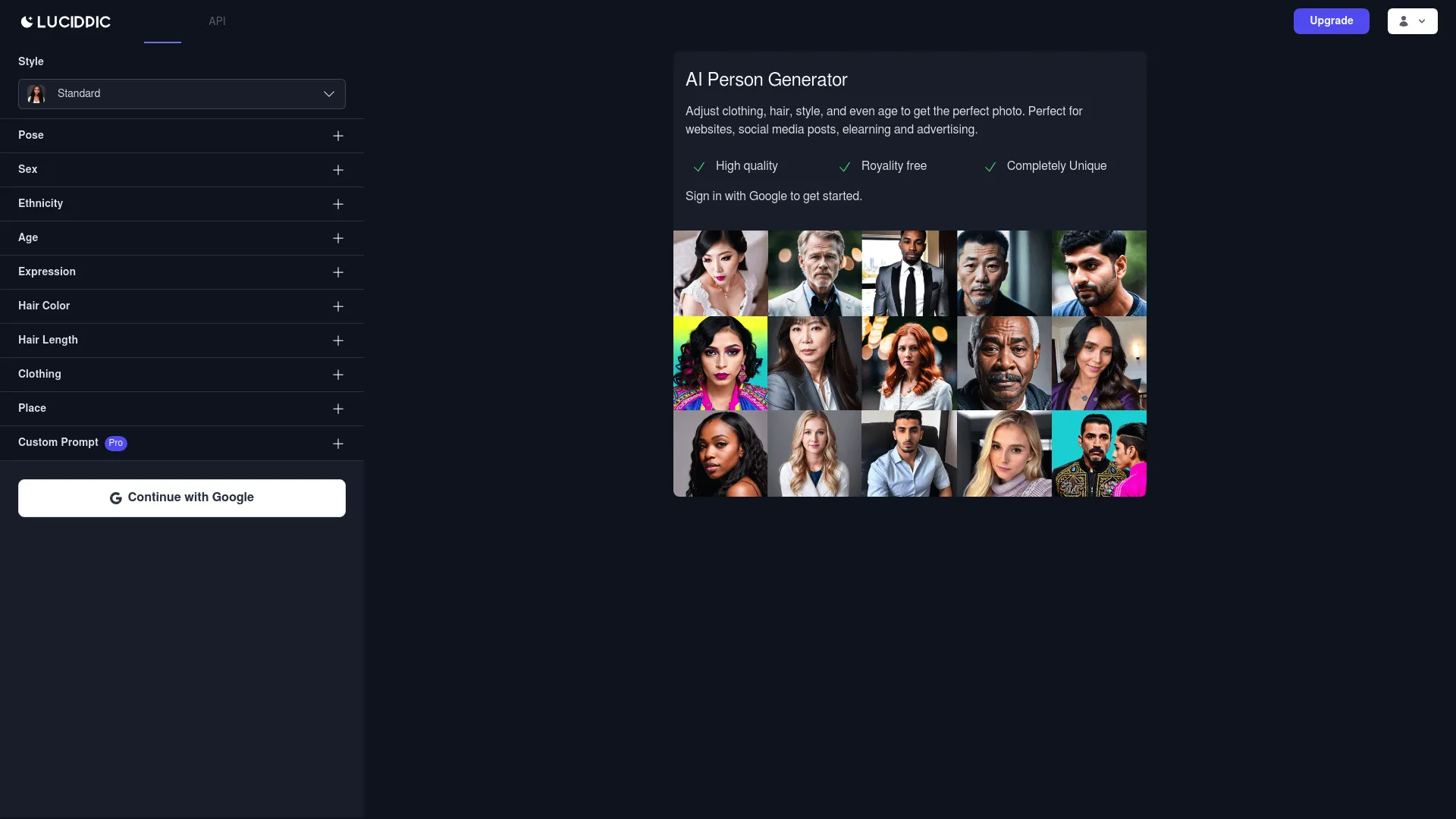 Lucidpic screenshot