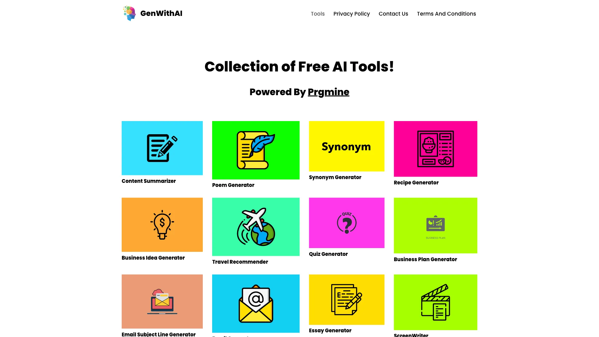 GenWithAI screenshot