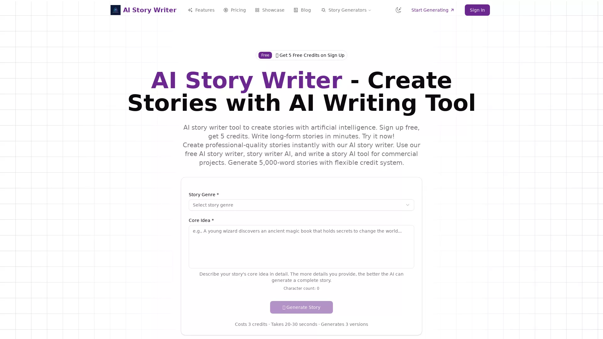 AIStoryWriter screenshot