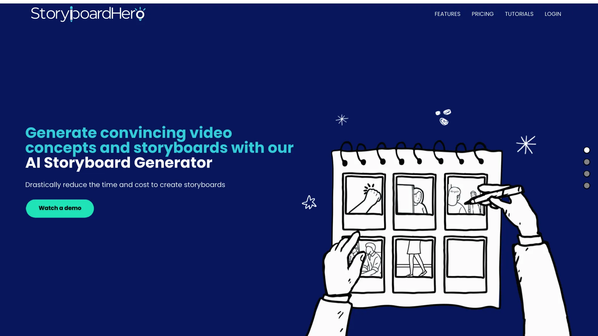 Storyboardhero screenshot