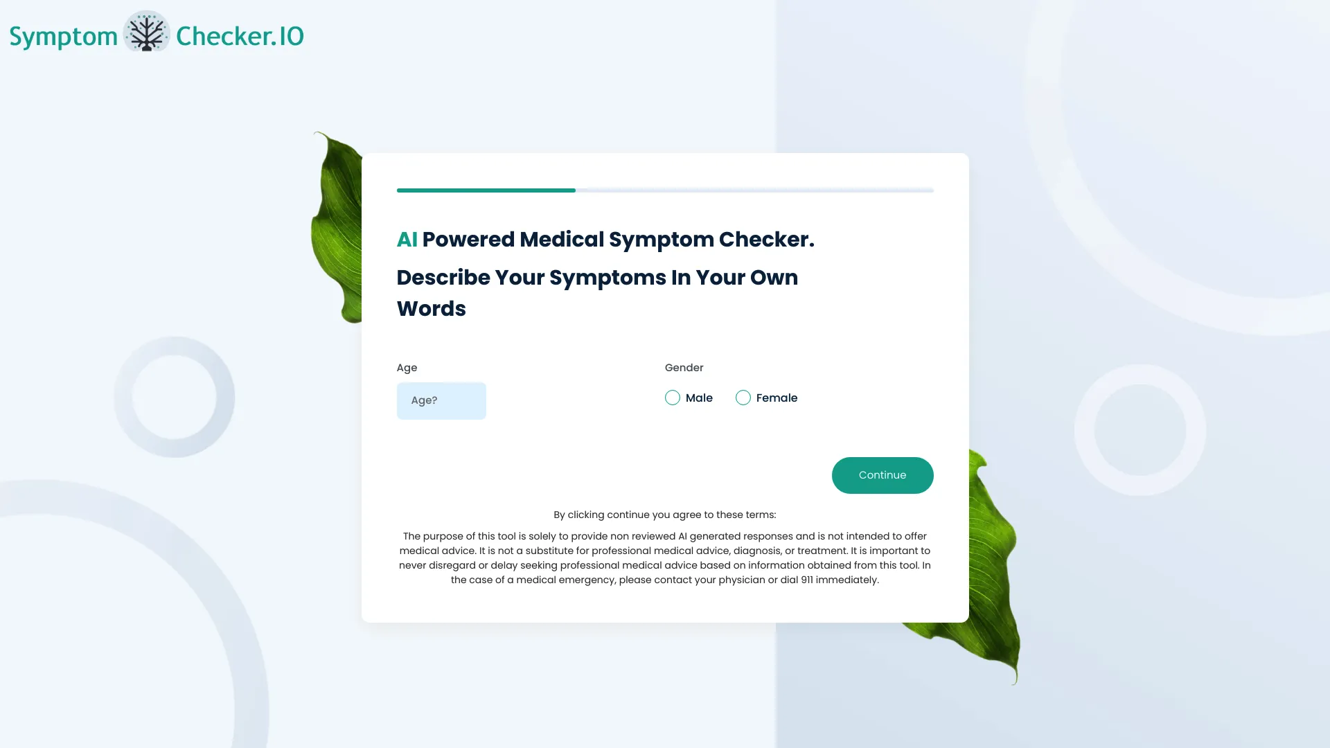 SymptomChecker screenshot