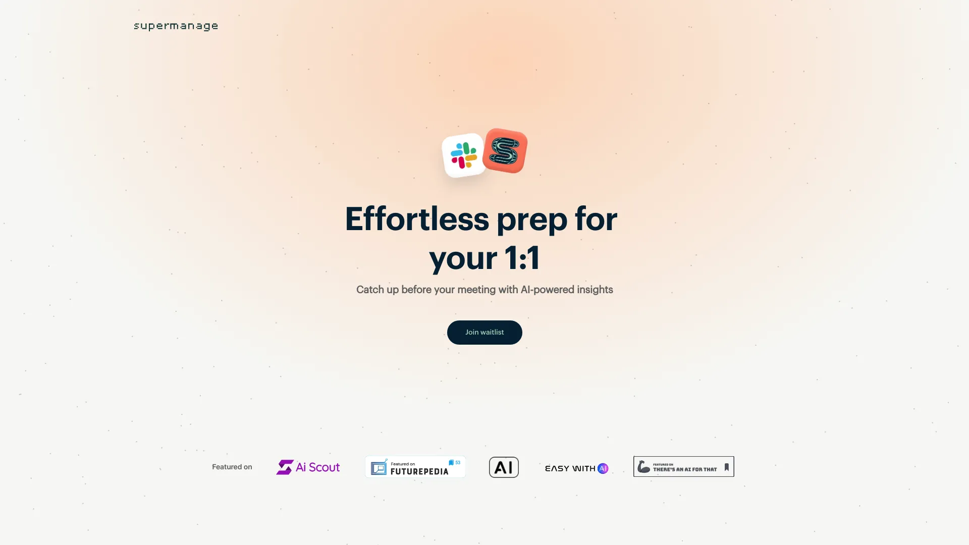 Supermanage AI screenshot