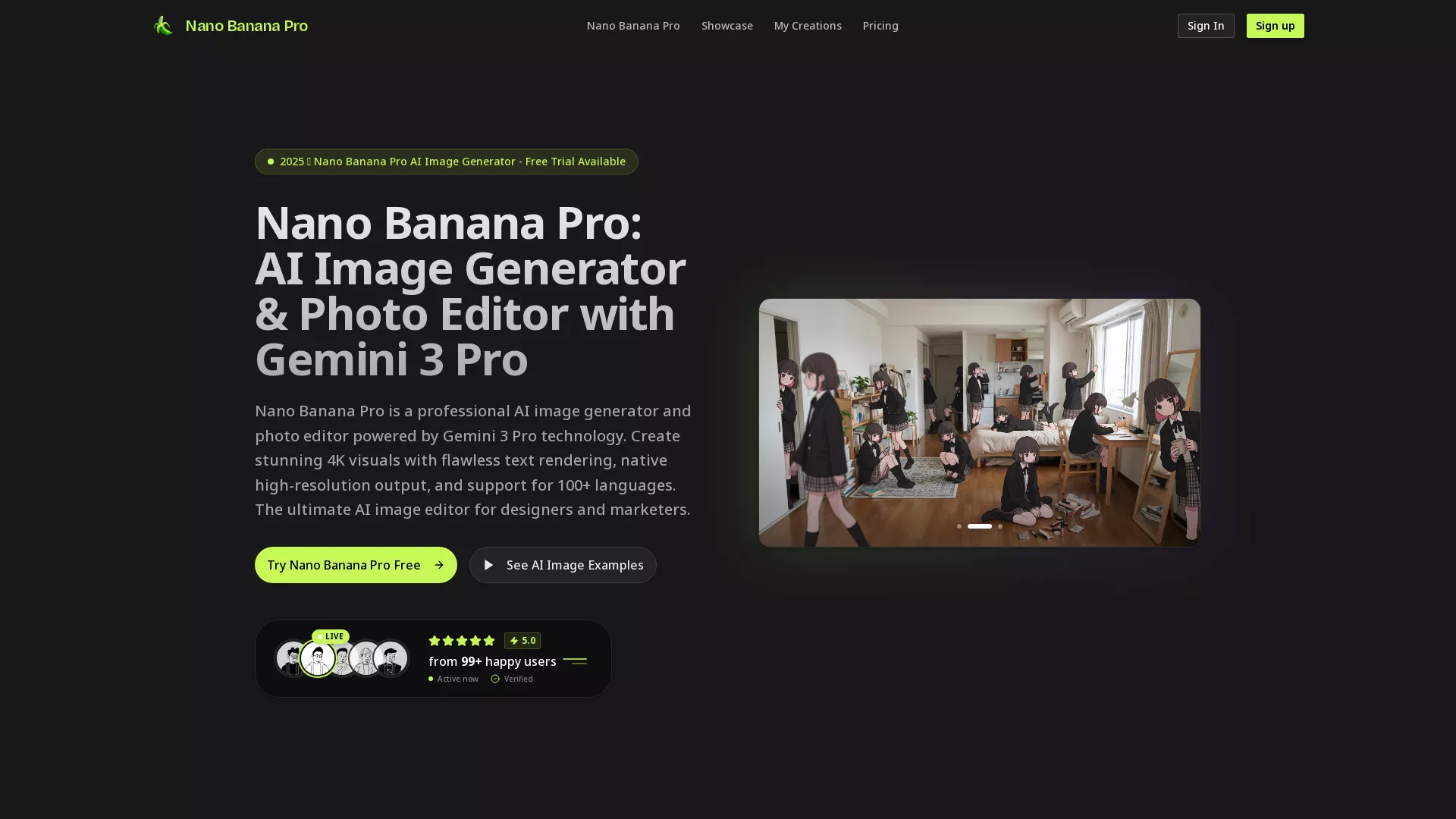 Nano Banana Pro screenshot