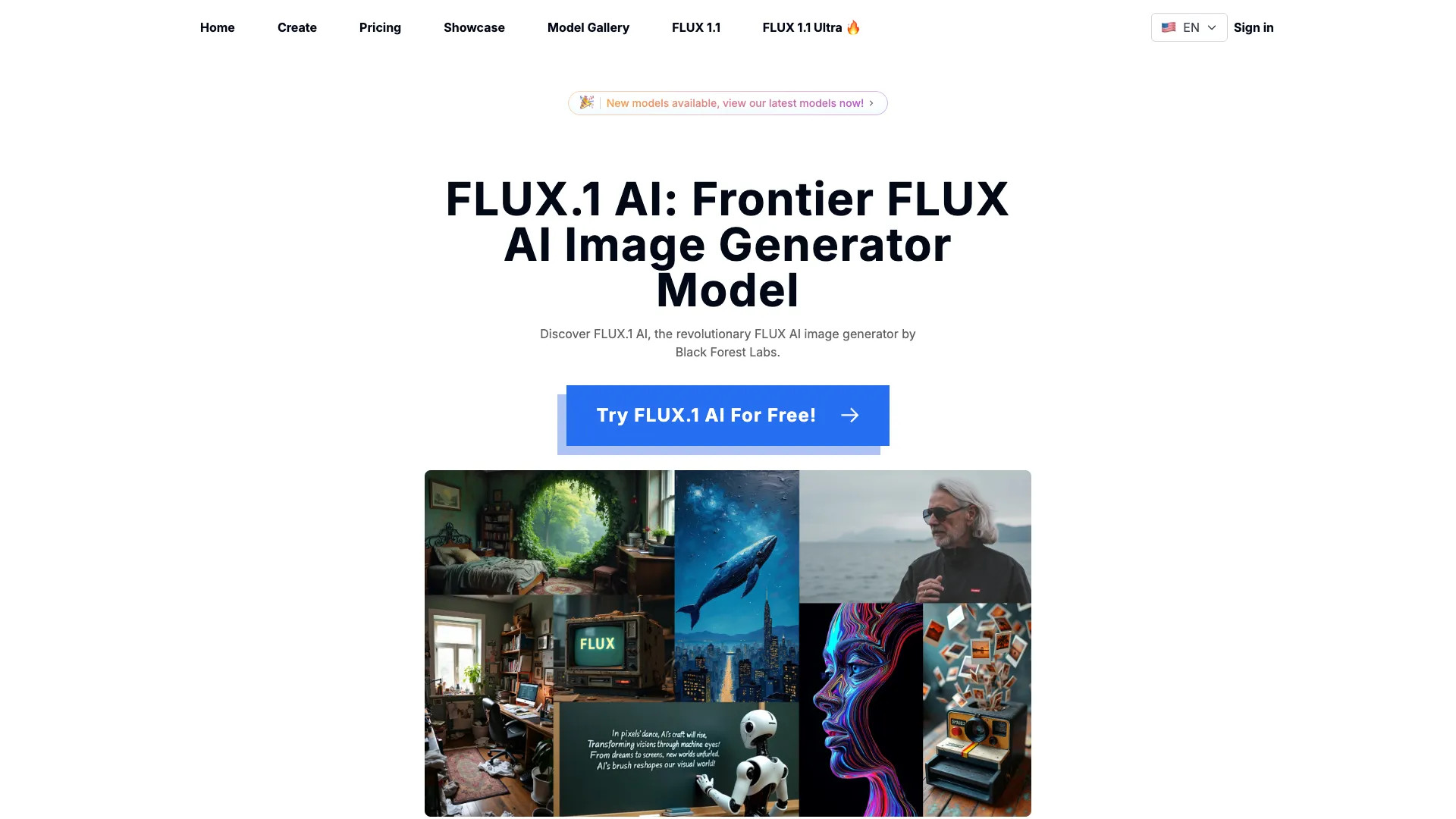 FLUX.1 AI screenshot