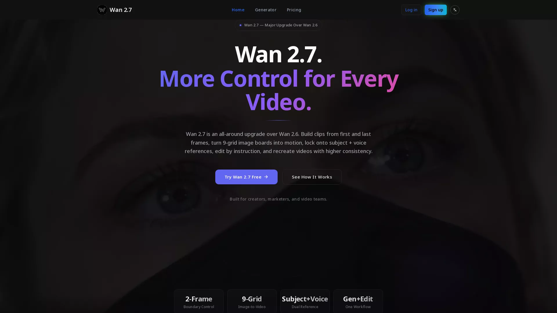 Wan 2.7 screenshot