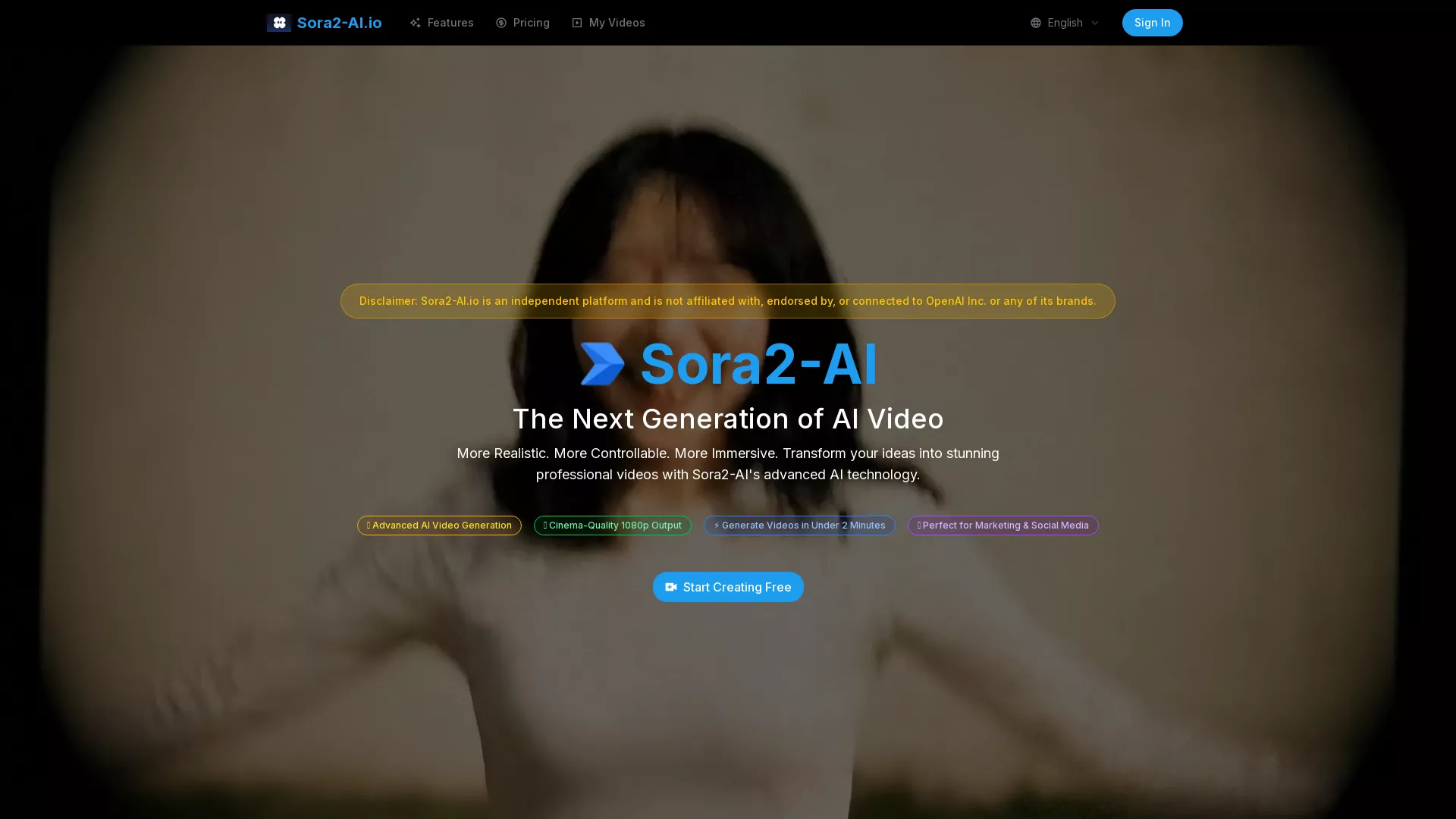 Sora2AI screenshot