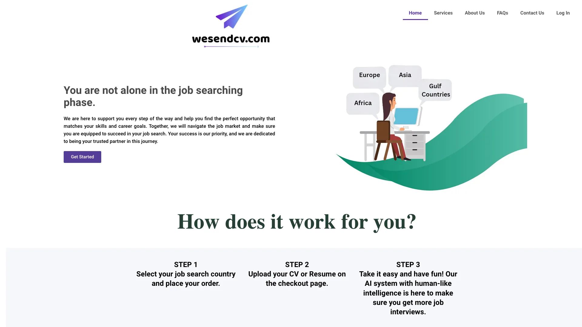 WeSendCV screenshot