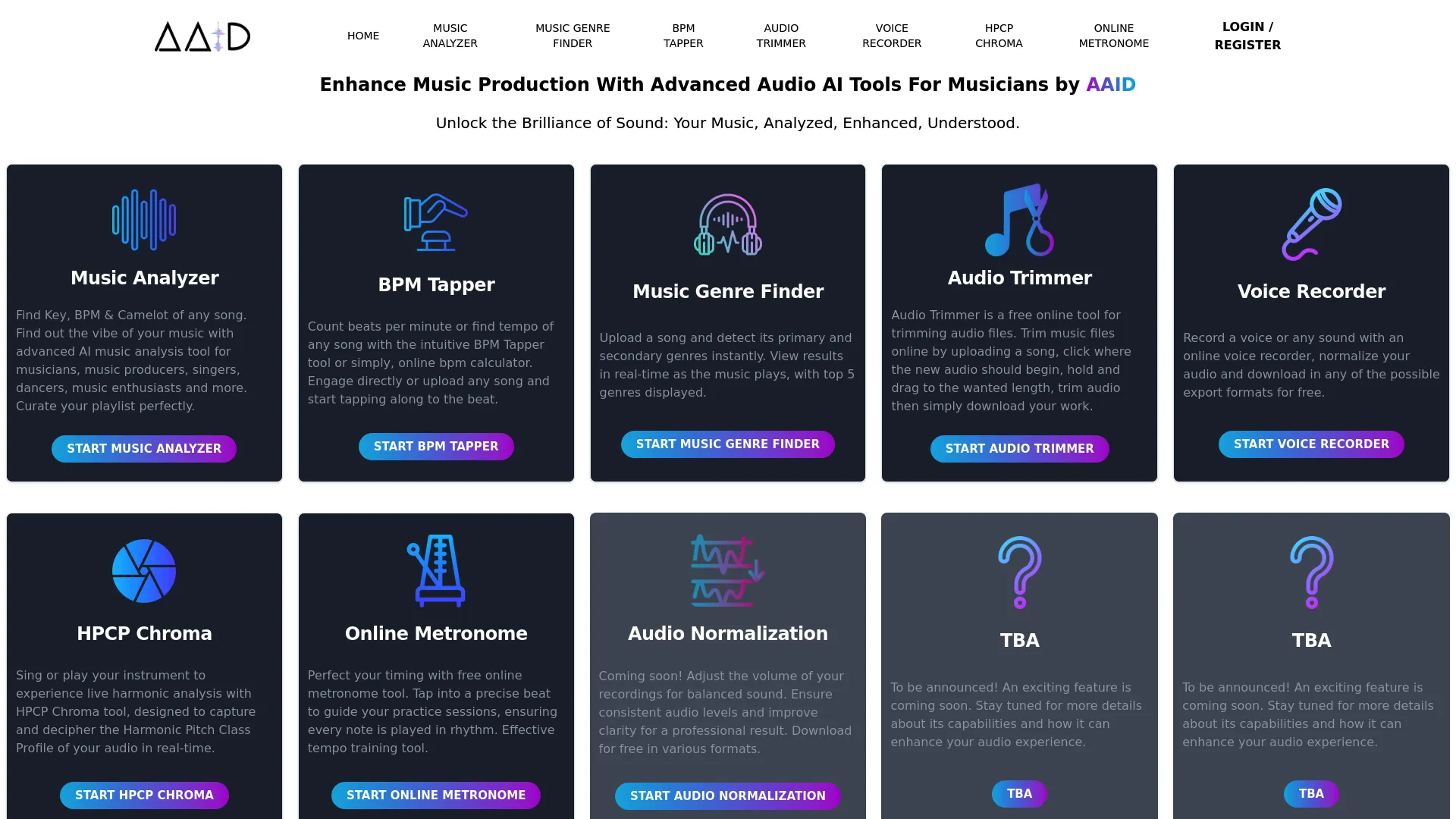 Audio AI Dynamics screenshot