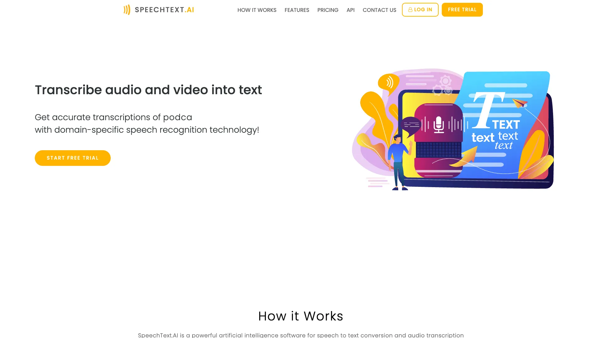 SpeechText screenshot