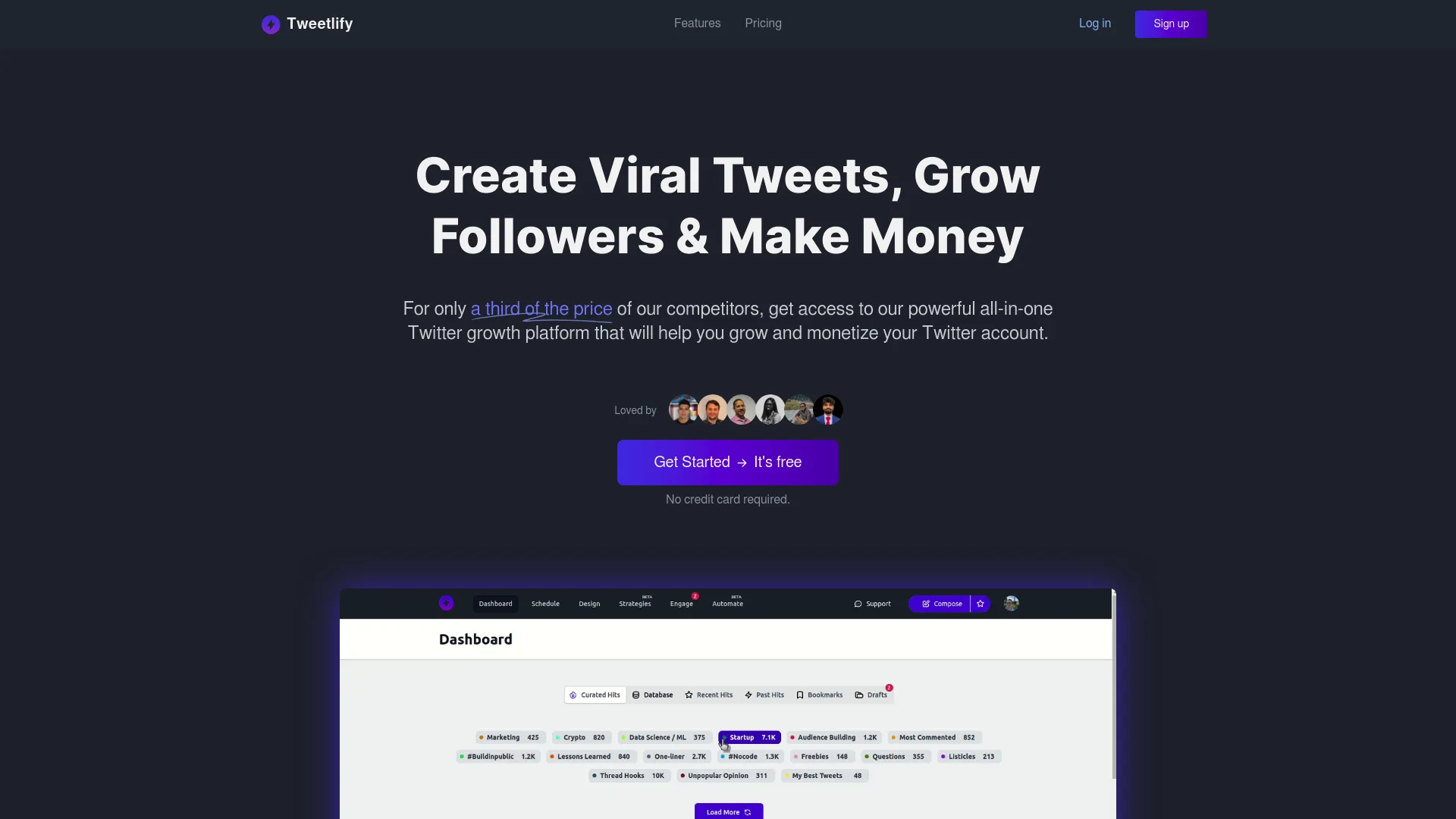 Tweetlify screenshot