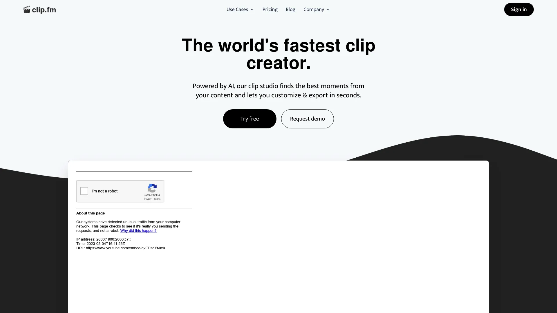 ClipFM screenshot