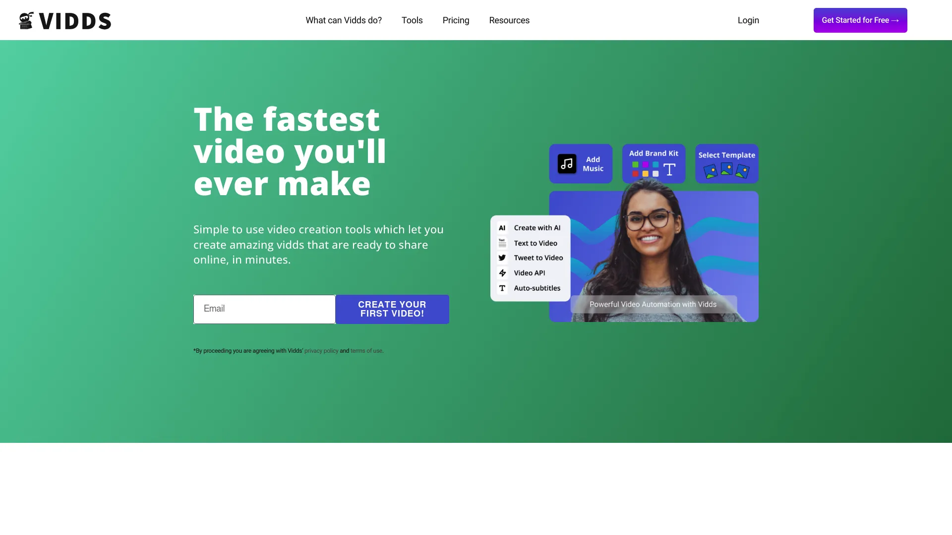 Vidds screenshot