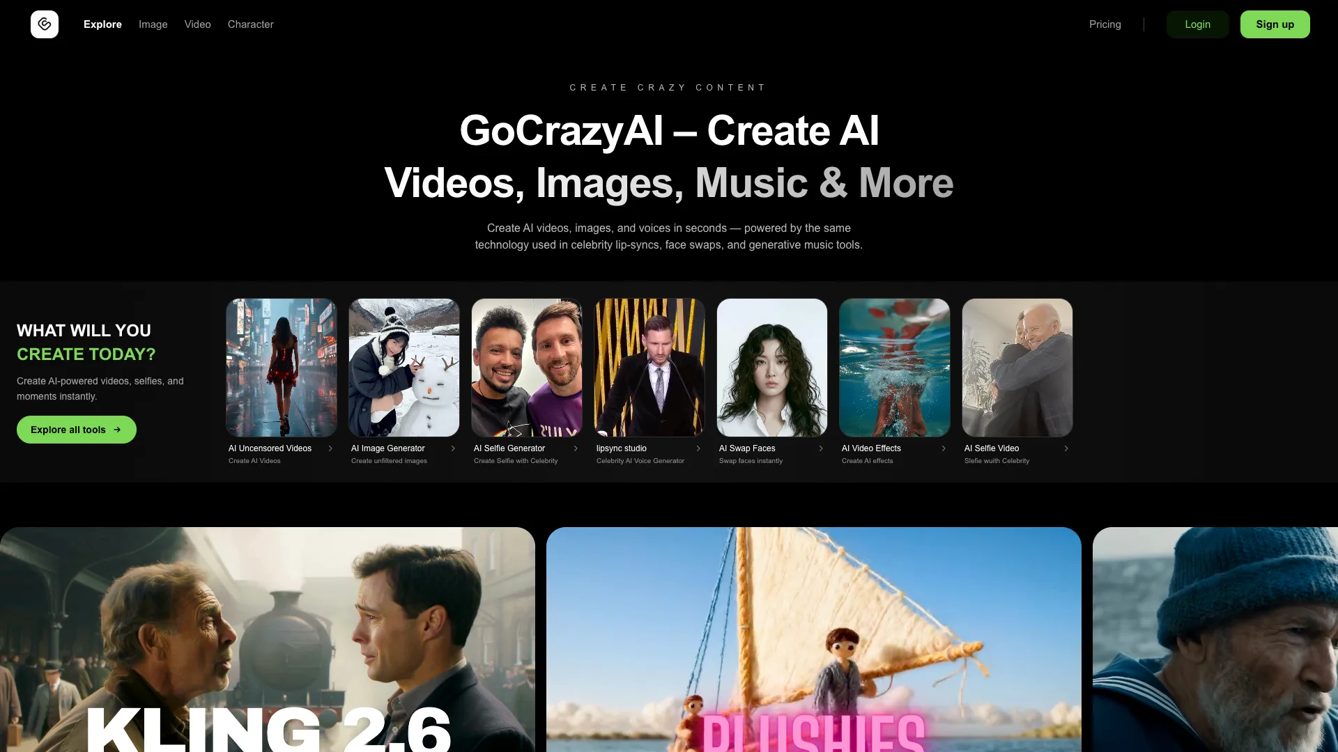 GoCrazyAI screenshot