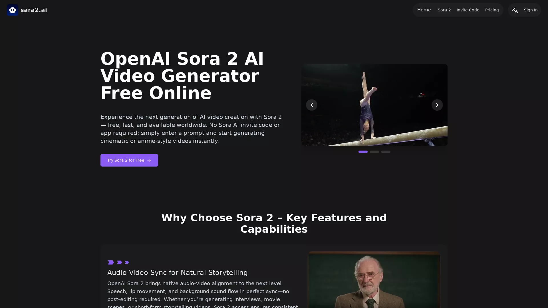 Sara2AI screenshot
