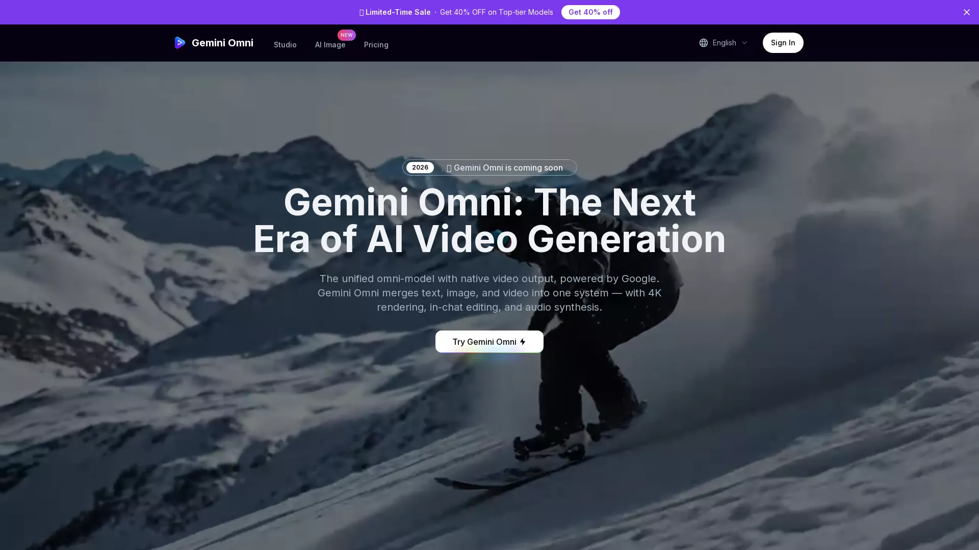 Gemini Omni screenshot
