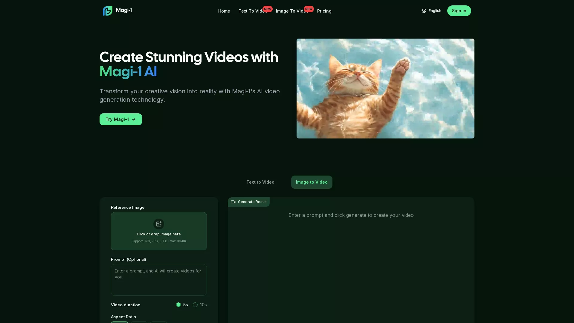 Magi-1 screenshot