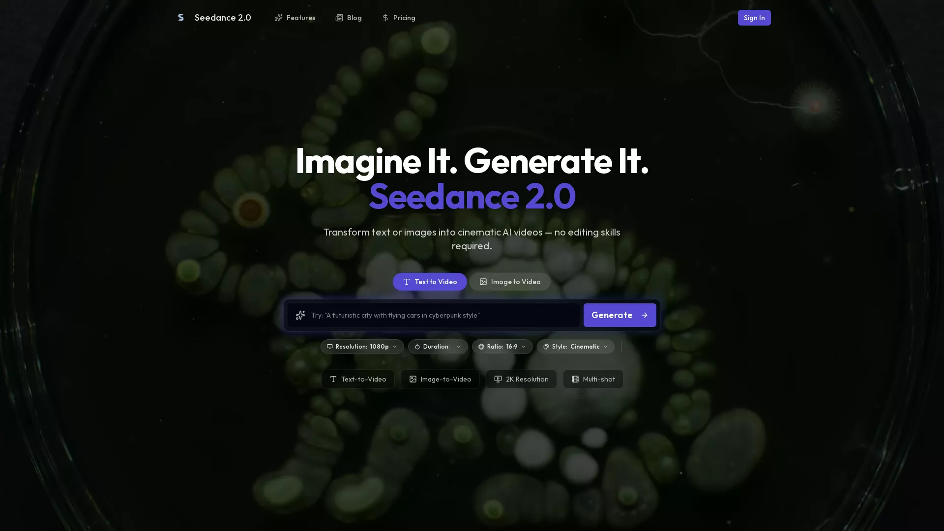 SeedanceV2 screenshot