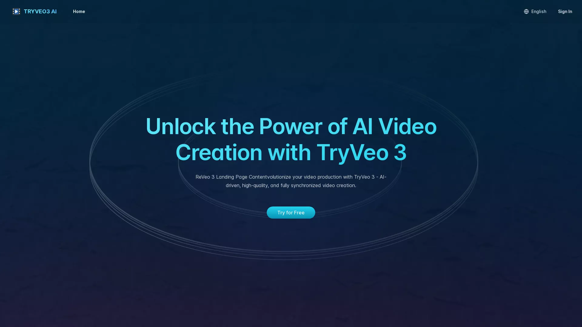 TryVeo3.ai screenshot