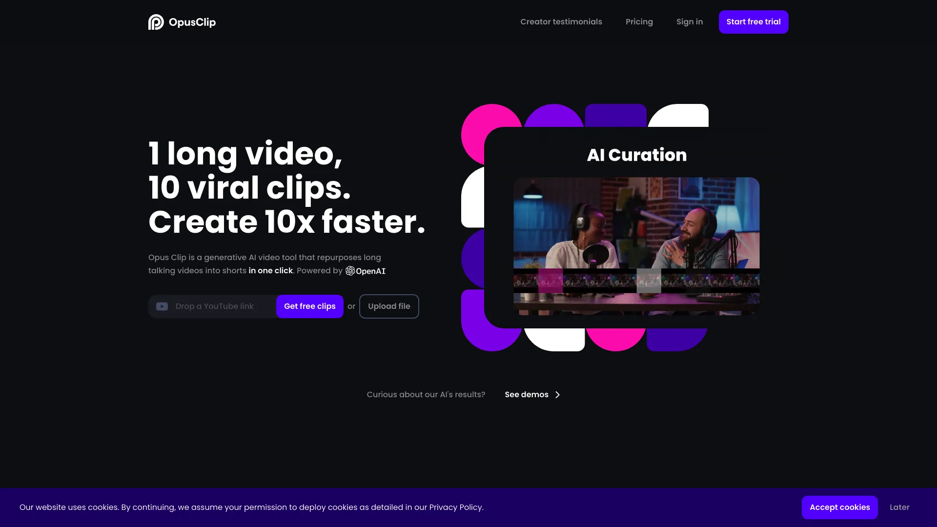 Opus screenshot