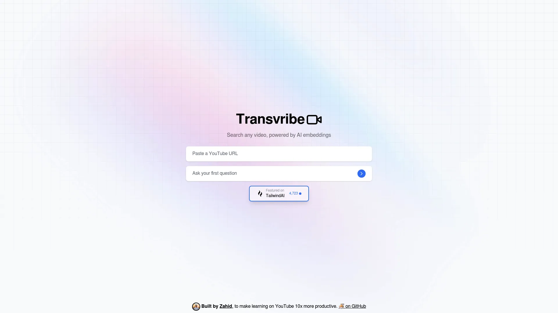 Transvribe screenshot