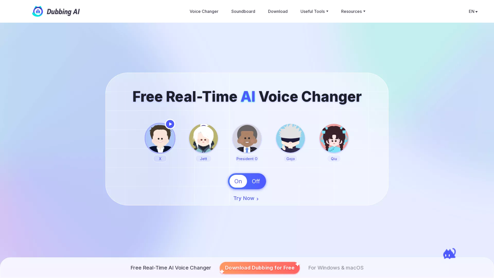 Dubbing AI screenshot