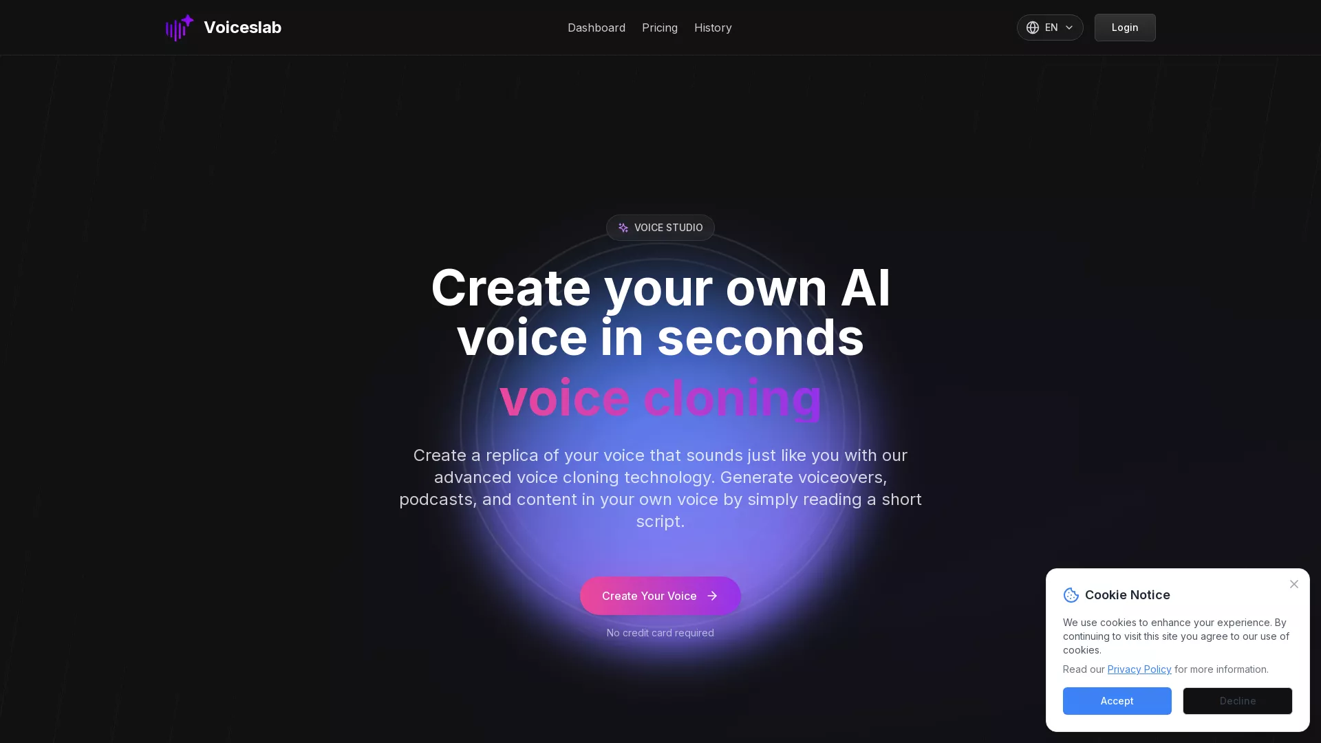 voiceslab screenshot