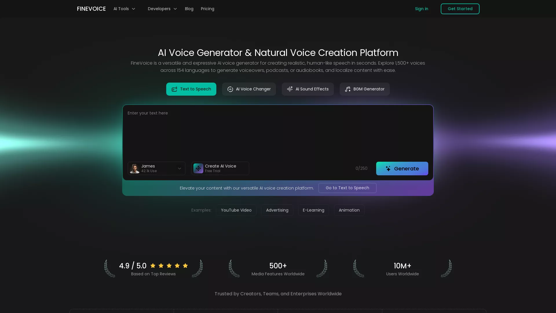 FineVoice screenshot