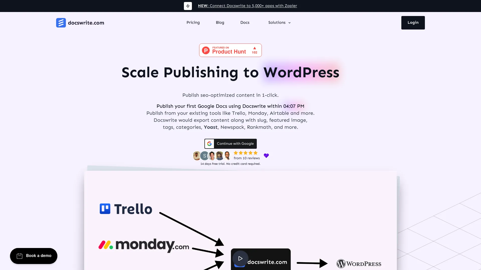 Docswrite screenshot