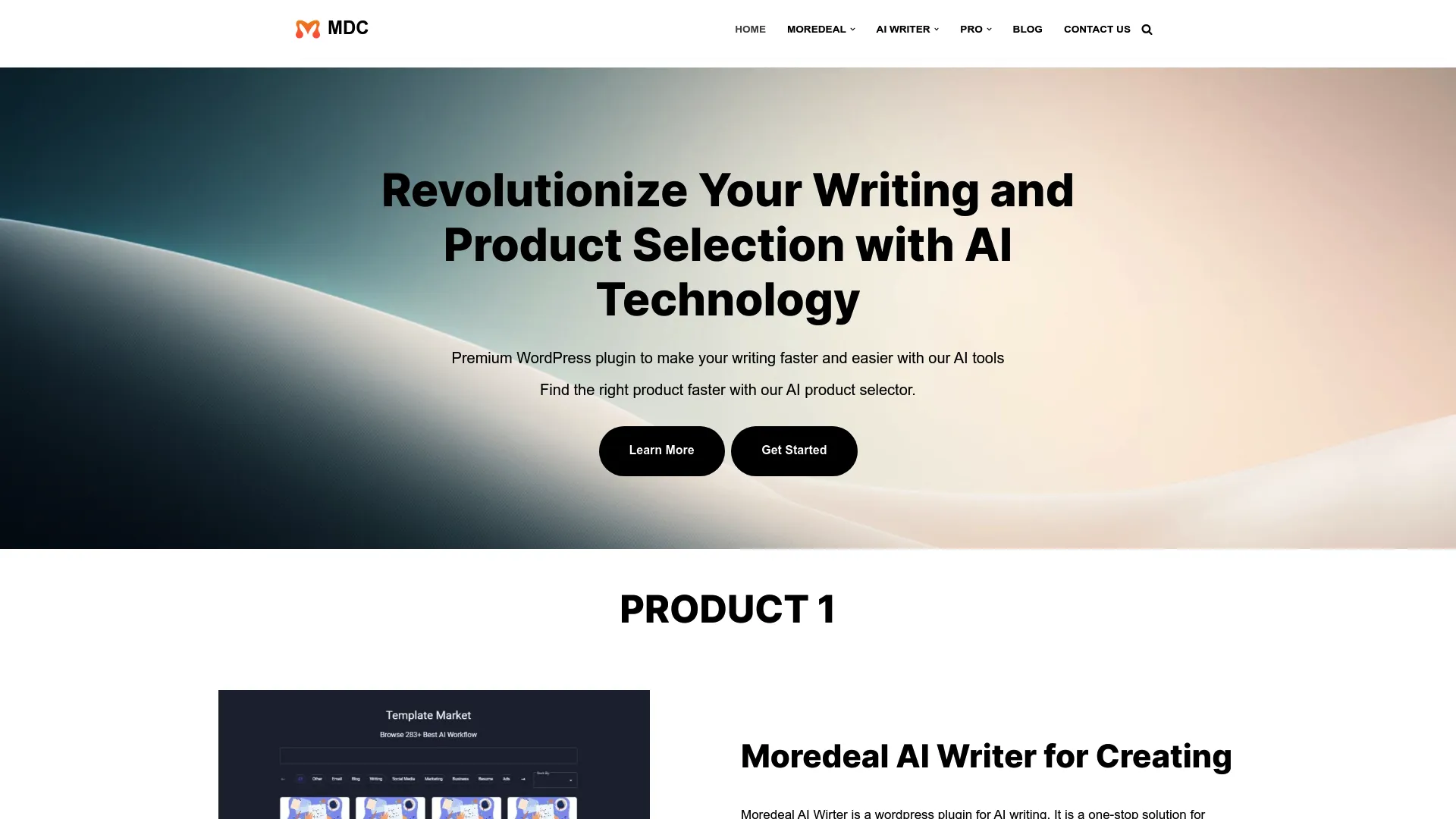 MDC AI screenshot