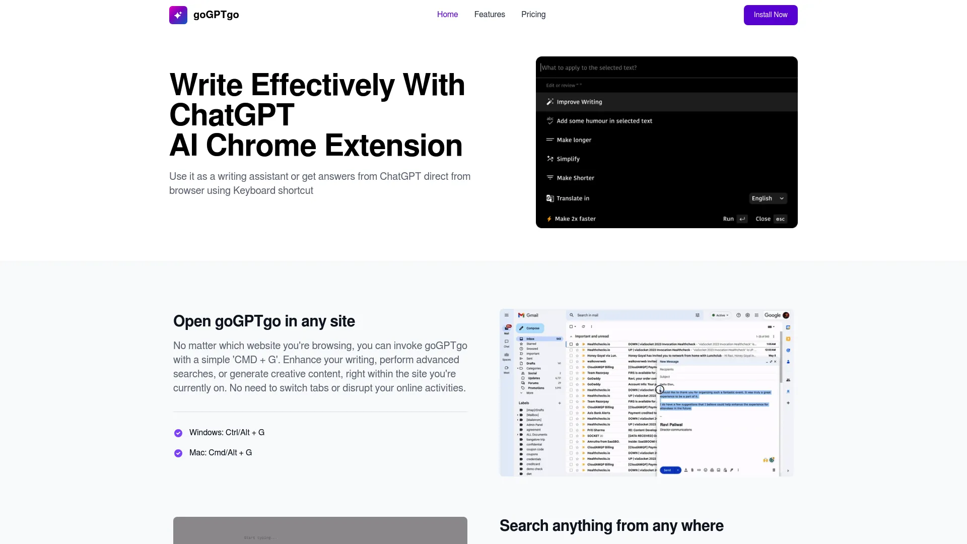 GoGPTgo screenshot