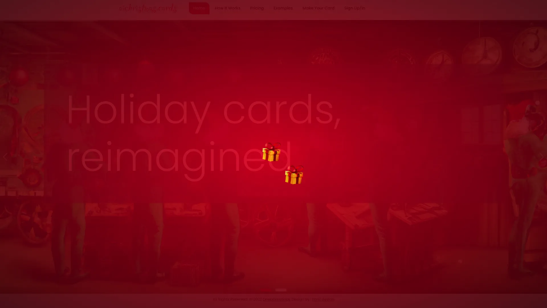 Aichristmascards screenshot
