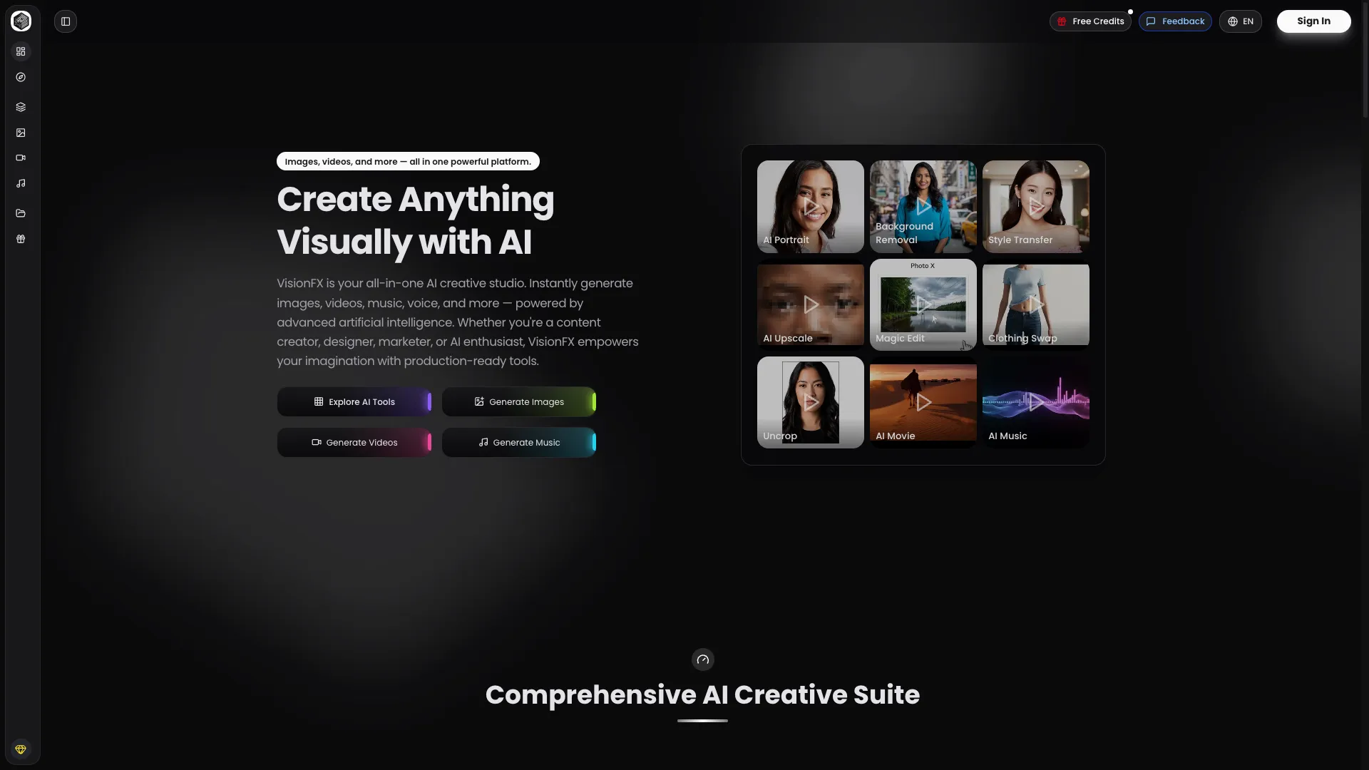 VisionFX screenshot