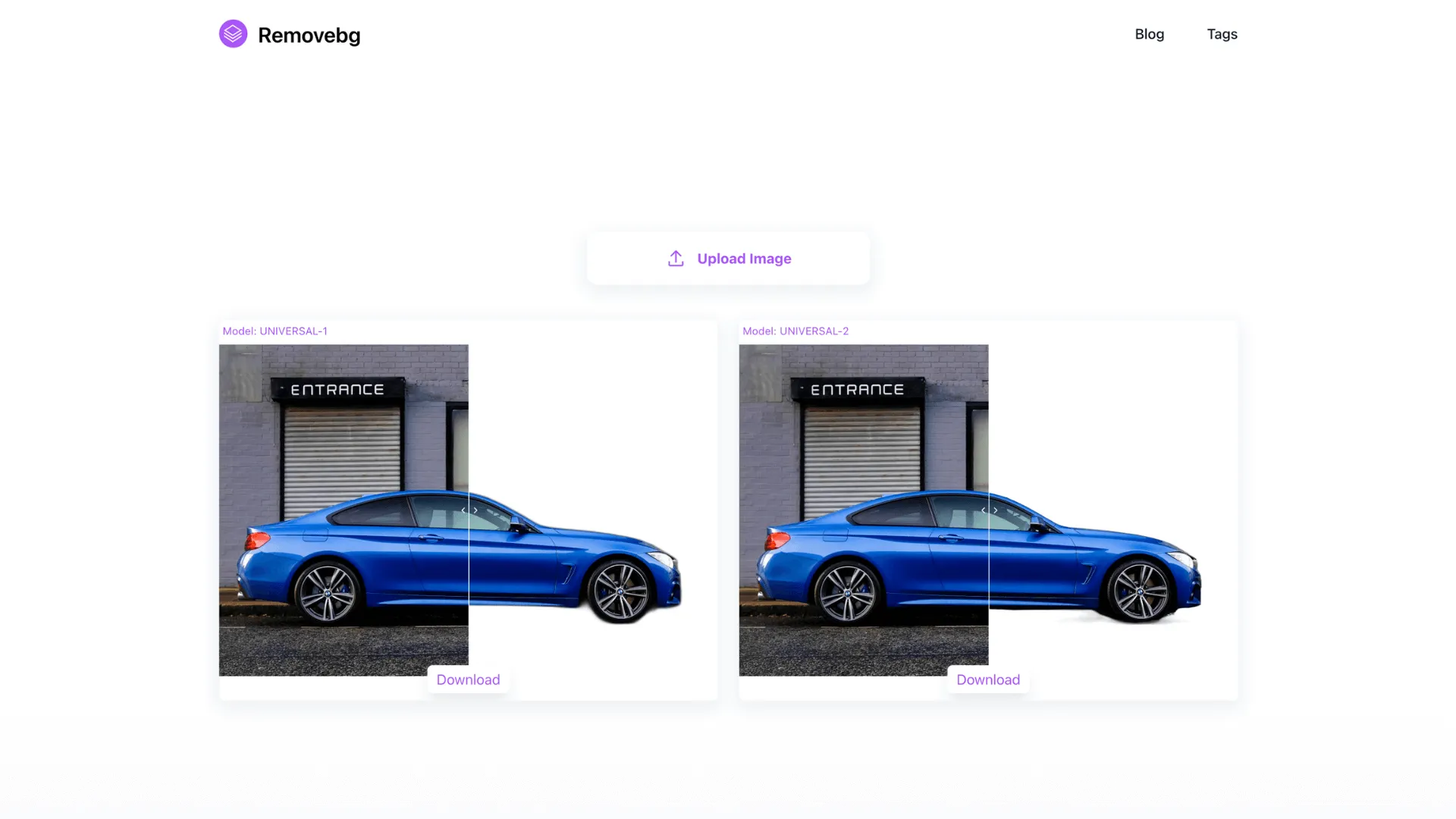 Removebg screenshot
