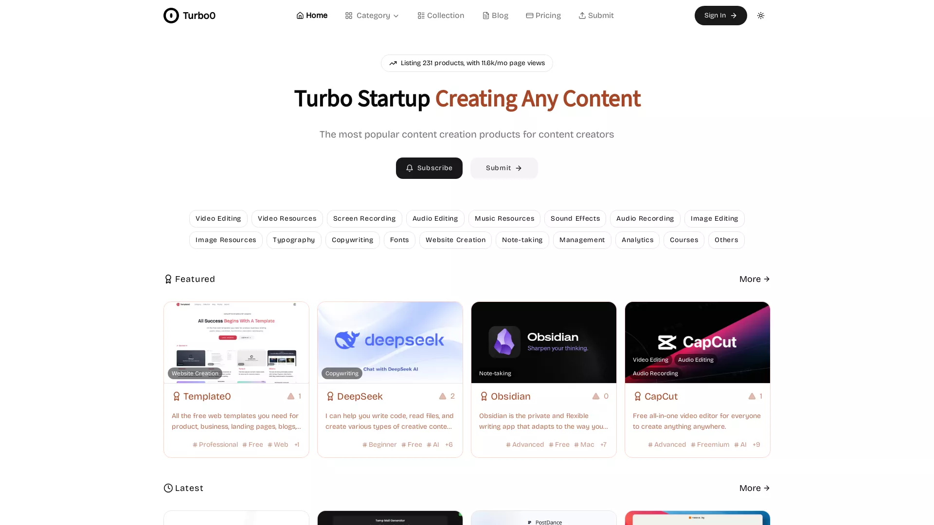 Turbo0 screenshot