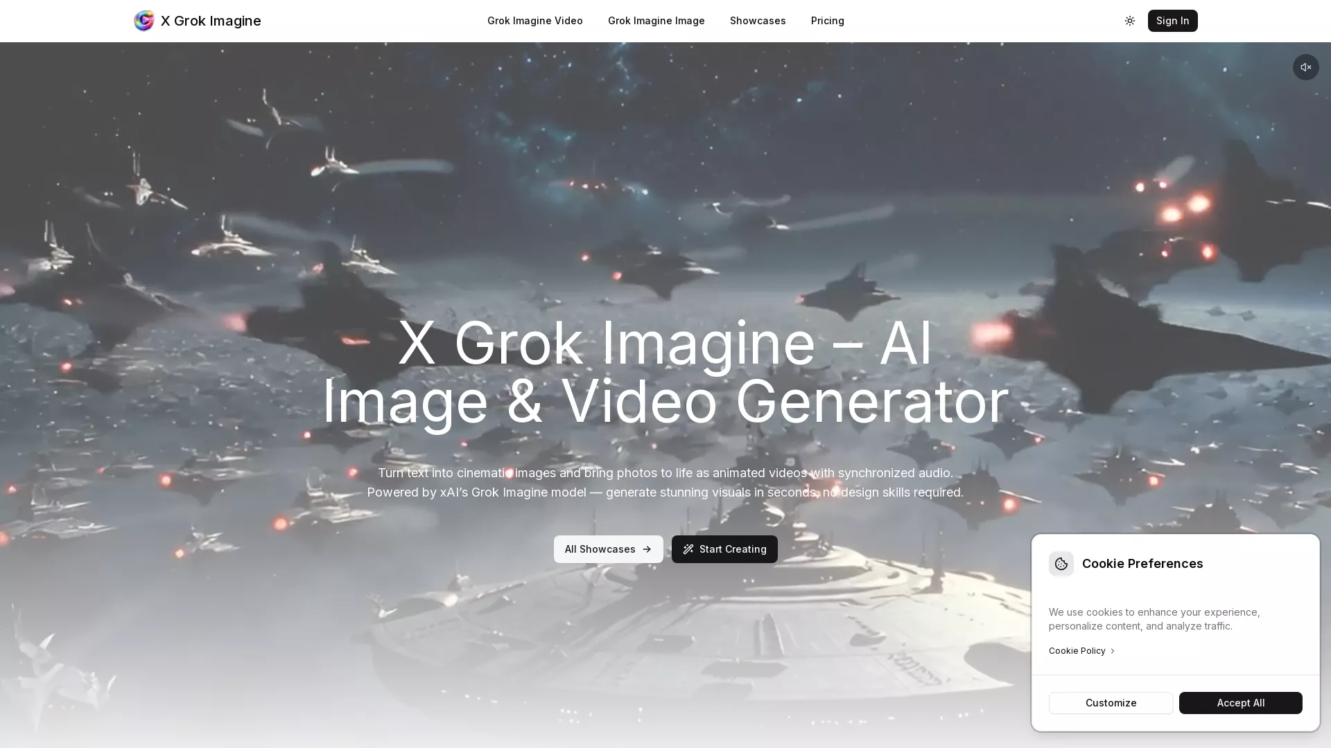 XGrokImagine screenshot