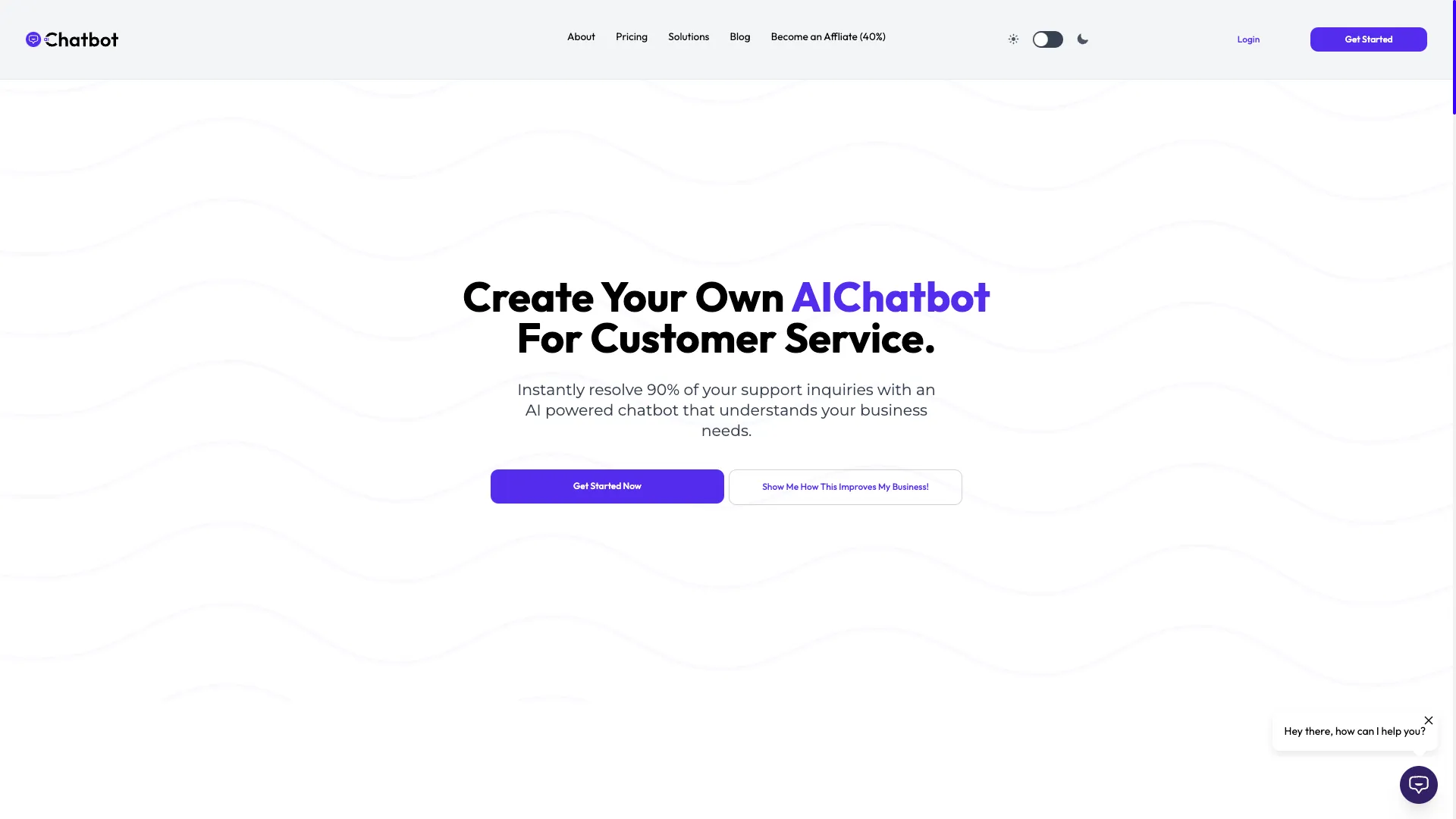 AIChatbot screenshot
