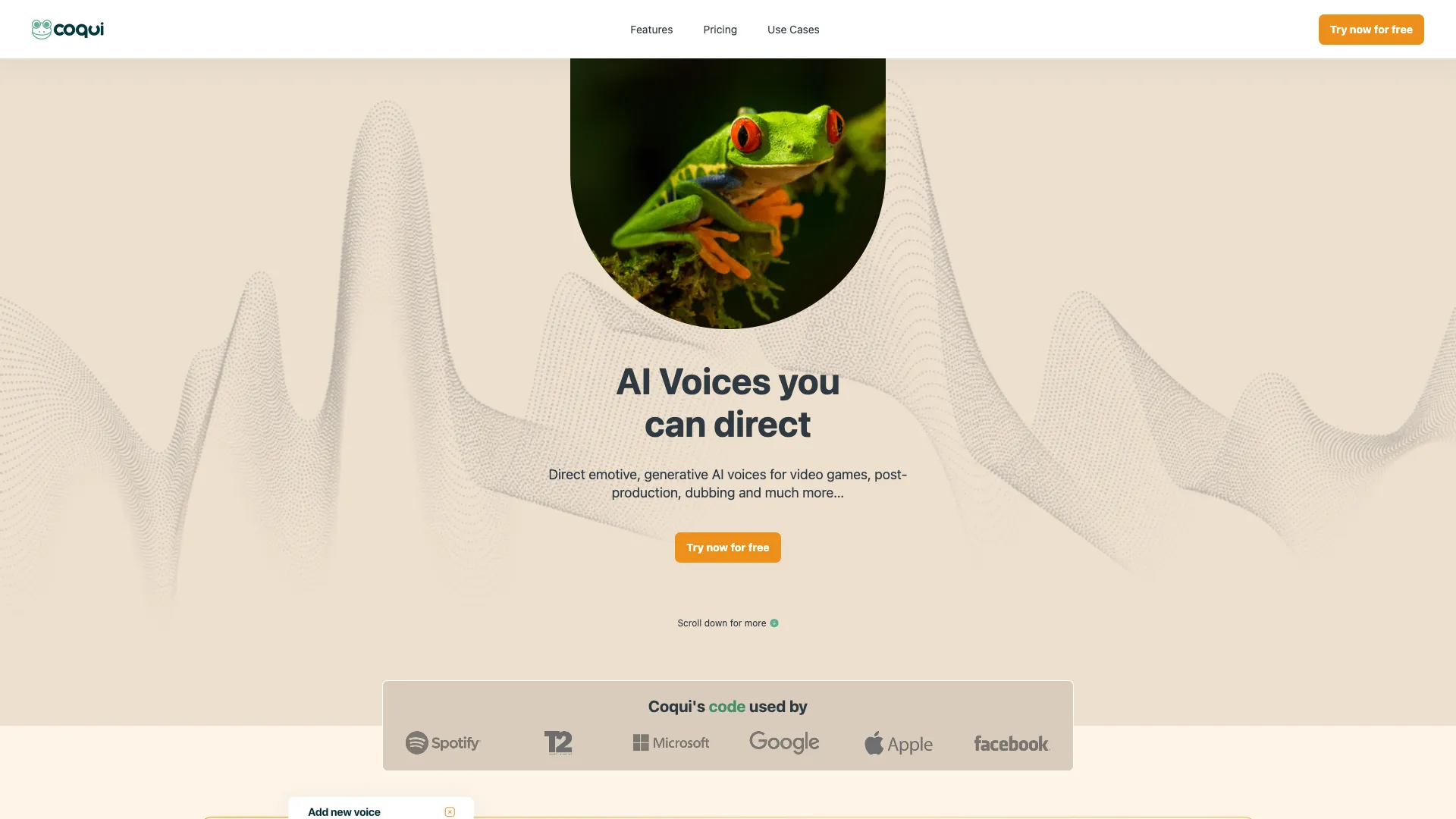Coqui screenshot