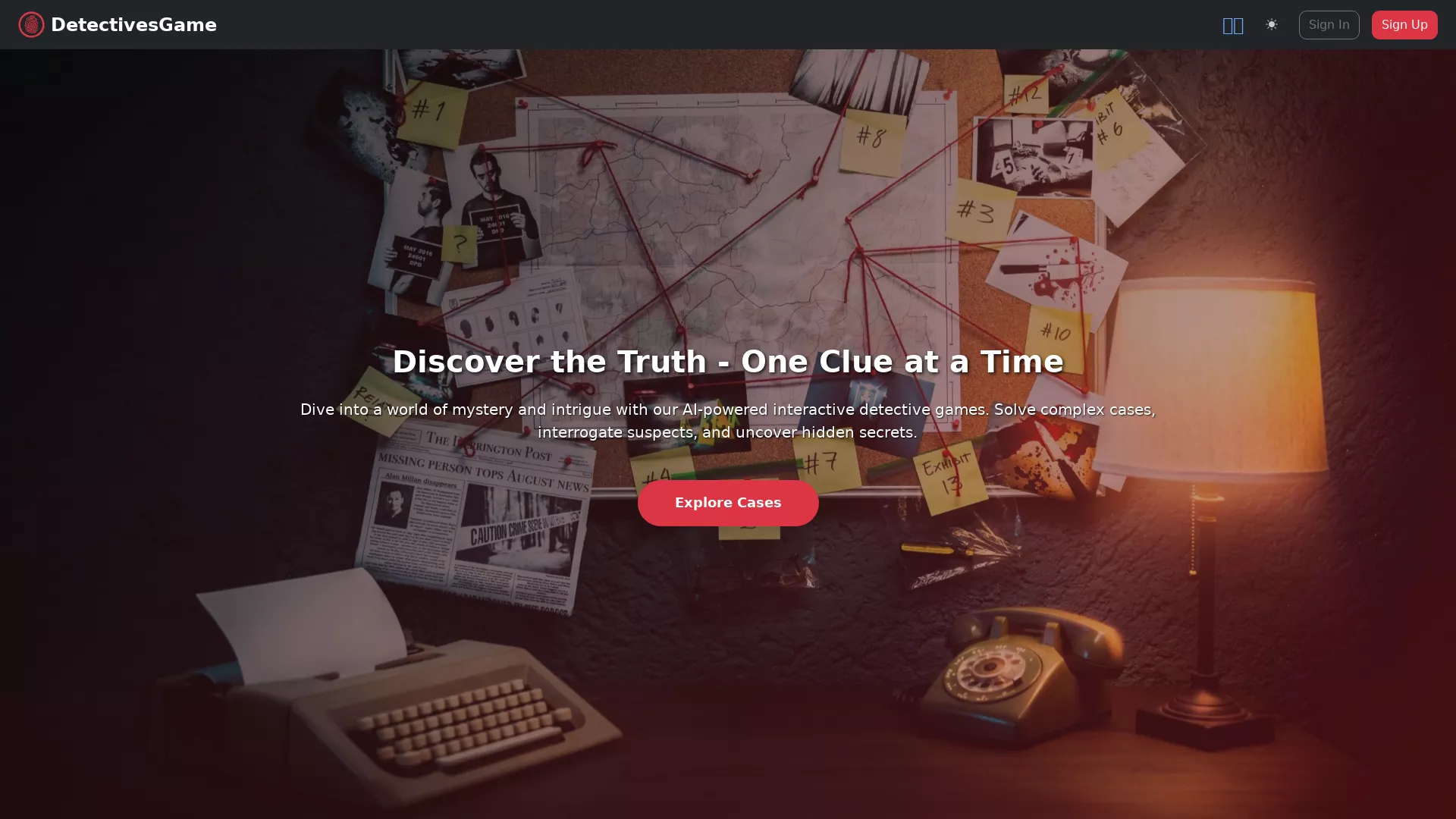 DetectivesGame screenshot