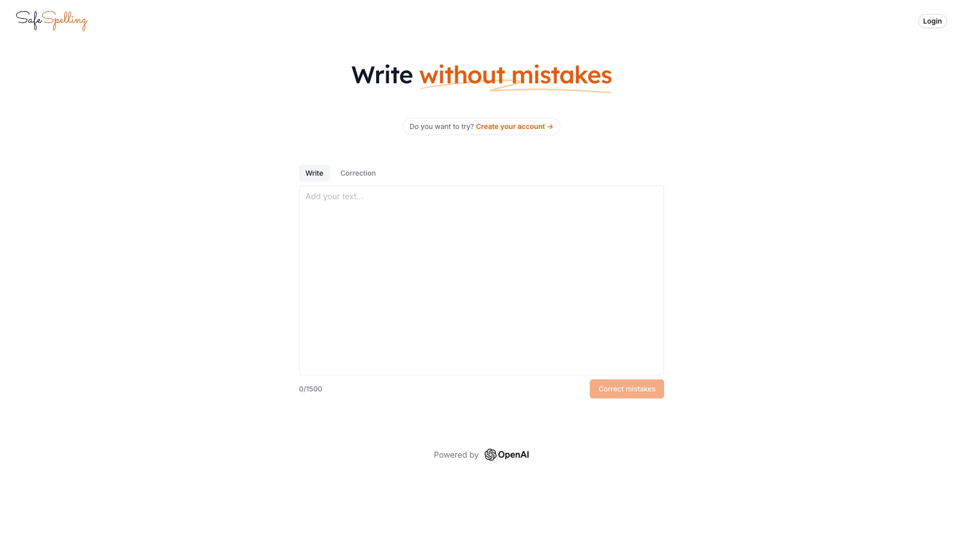 SafeSpelling screenshot